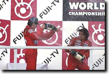 podium dla zwycizcw GP Japonii 1988